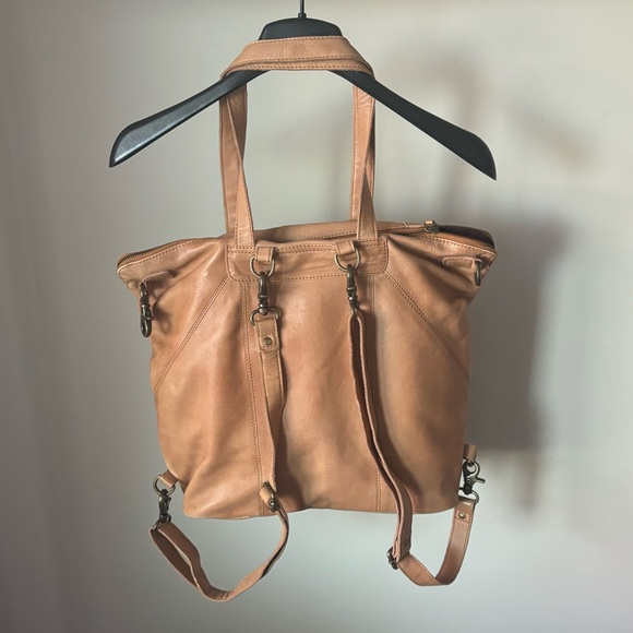 Rock Paper Scissors Leather Bag - Picture 3 of 13